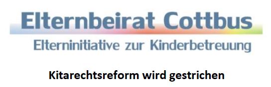 Kitarechtsreform gestrichen KEB Cottbus