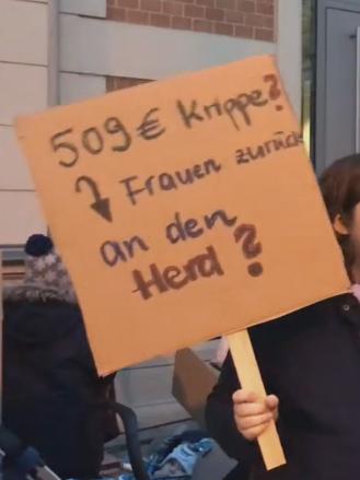 Erkner - Demo der Eltern am 12.02.2019